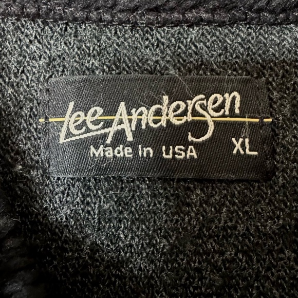 EUC Vintage Lee Anderson Whimsical Fleece Jacket Winter Coat Artful Sweater Art - Picture 5 of 13